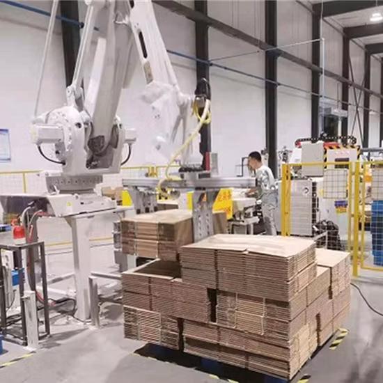 Industrial Bag Palletizing Tending Handling Intelligent Car Factory Robot Hsr-Br